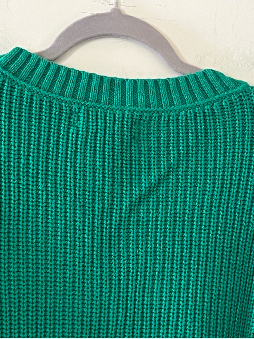 Lucky Brand Green Ribbed Crewneck Sweater Women’s Size 1X - Picture 11 of 13